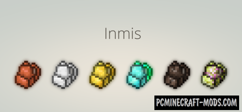 Inmis - Survival Tools Mod For Minecraft 1.18.1, 1.17.1, 1.16.5, 1.16.4