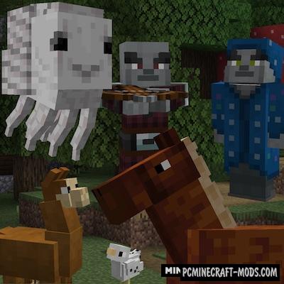Enhanced Mobs Resource Pack For Minecraft 1 14 4 1 13 2 Pc Java Mods