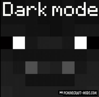 Dark Mode GUI Resource Pack For Minecraft 1.15.2
