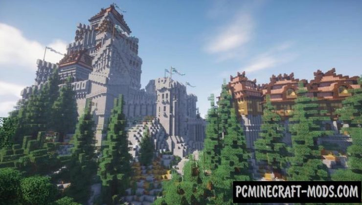 The Berincombe - Castle Map For Minecraft
