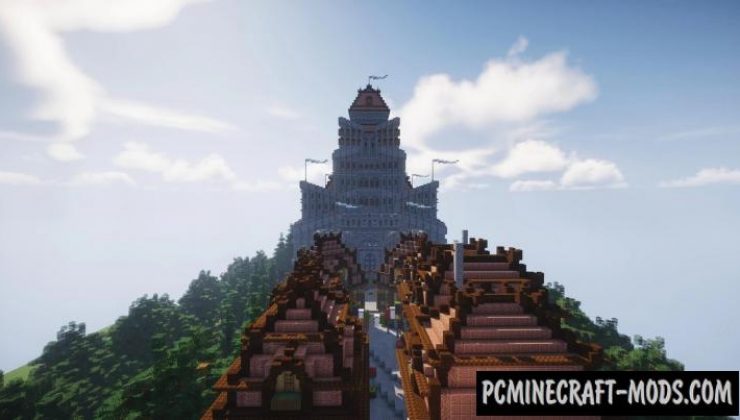 The Berincombe - Castle Map For Minecraft