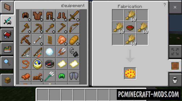 Fast-Foods Addon For Minecraft 1.18.12, 1.17.40 iOS/Android
