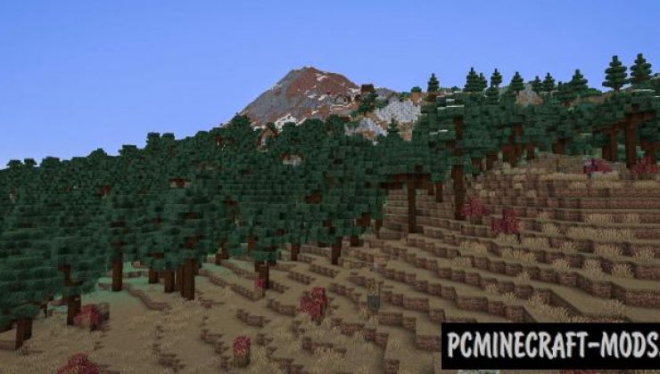 TerraForged - Gen, Biomes Mod For Minecraft 1.18.1, 1.16.5