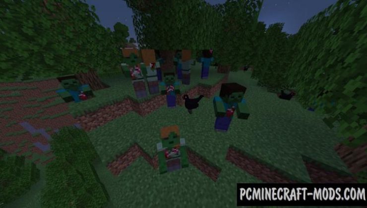 Enhanced Mobs Resource Pack For Minecraft 1.14.4, 1.13.2