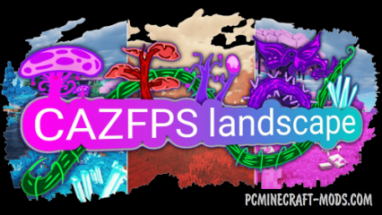 CAZfps Landscape - Biomes Mod For MC 1.15.2, 1.14.4, 1.12.2