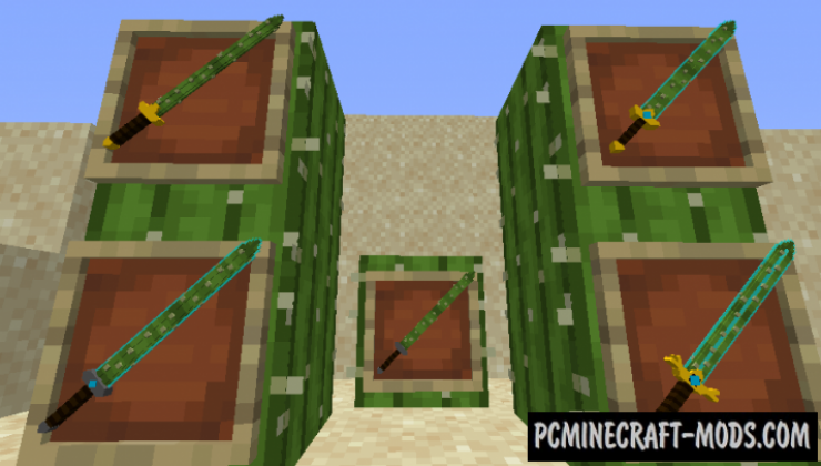 Advanced Swords - Weapons Mod For MC 1.15.2, 1.14.4, 1.12.2