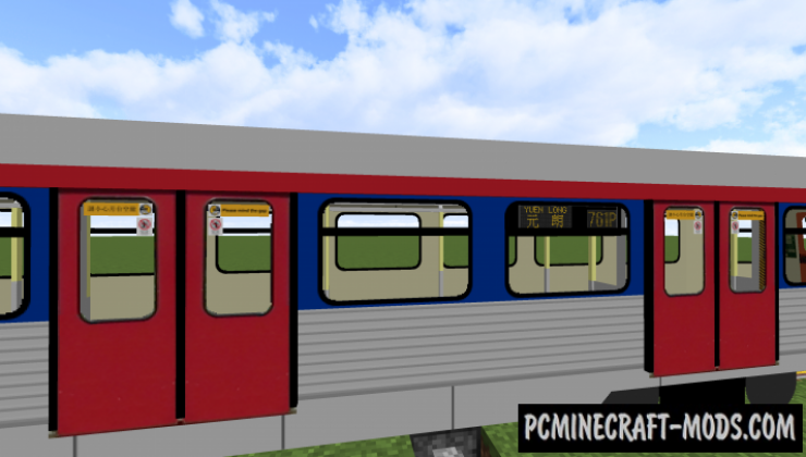 Minecraft Transit Railway - Mech, Decor Mod For 1.18.1, 1.12.2