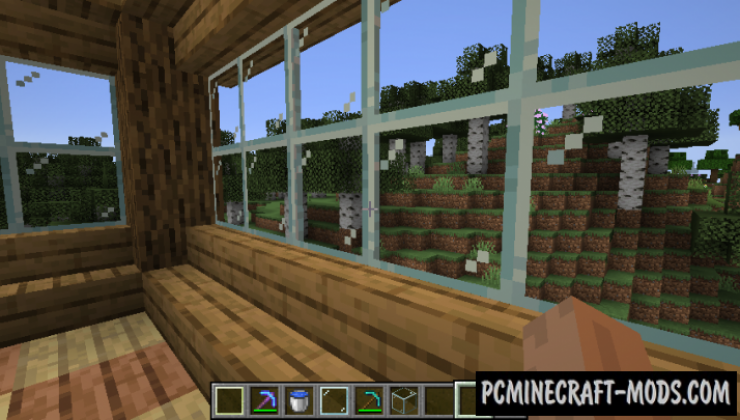Pane In The Glass - Decor Mod For Minecraft 1.18.1, 1.17.1, 1.16.5