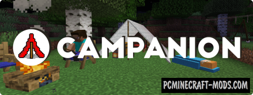 Campanion - Survival Furniture, Decor, Tool Mod 1.17.1, 1.16.5