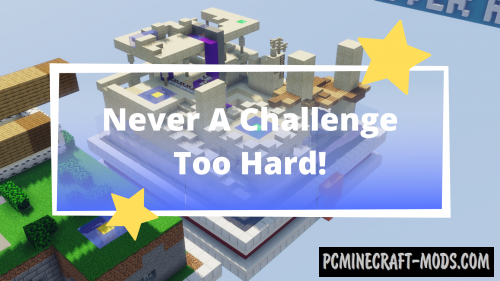 Never A Challenge Too Hard - Puzzle Map For MC