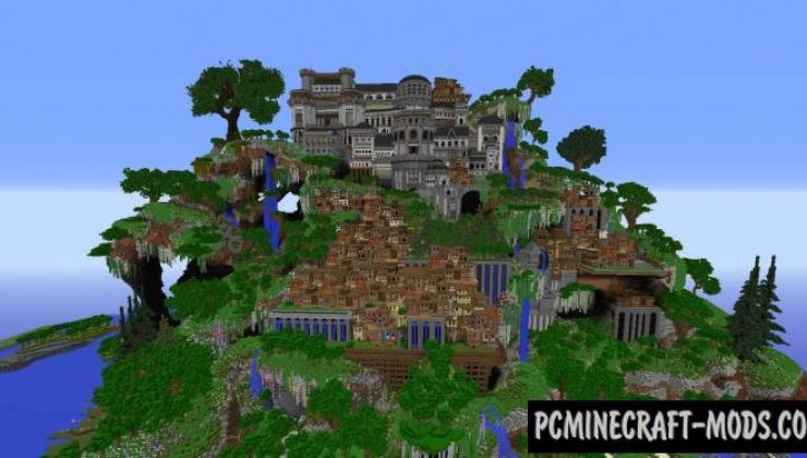 Slums & Manors - Mountain City Map For MC