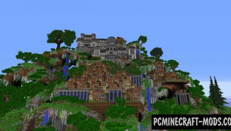 Slums & Manors - Mountain City Map For MC