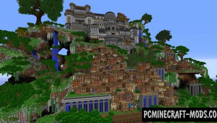 Slums & Manors - Mountain City Map For MC