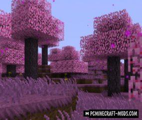 Cherry Blossom - Biome Mod For Minecraft 1.14.4