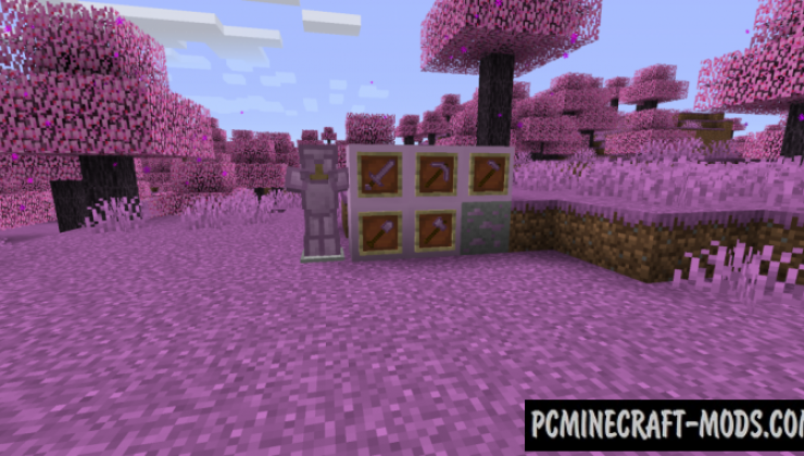 Cherry Blossom - Biome Mod For Minecraft 1.14.4