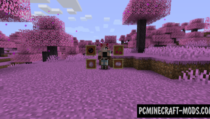 Cherry Blossom - Biome Mod For Minecraft 1.14.4