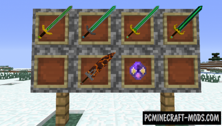 Advanced Swords Minecraft Mod