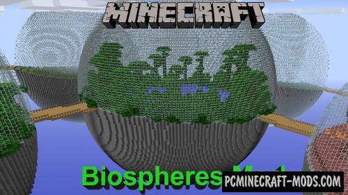 Biospheres - Biomes, Generation Mod For Minecraft 1.15.2