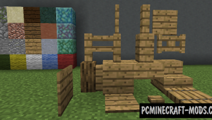 Styled Blocks - Decoration Pack Mod For MC 1.16.5, 1.12.2