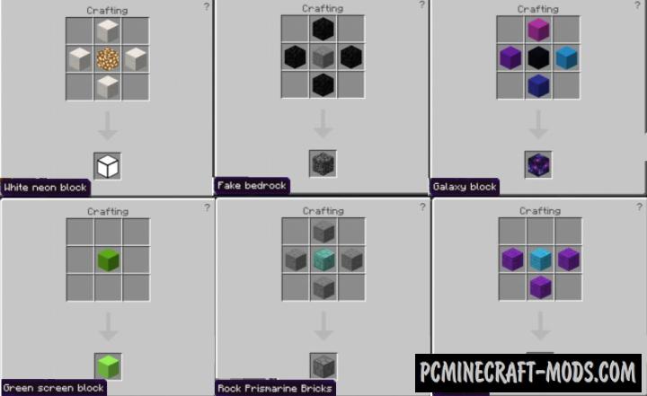 More Blocks Addon For Minecraft PE 1.18.12 iOS/Android