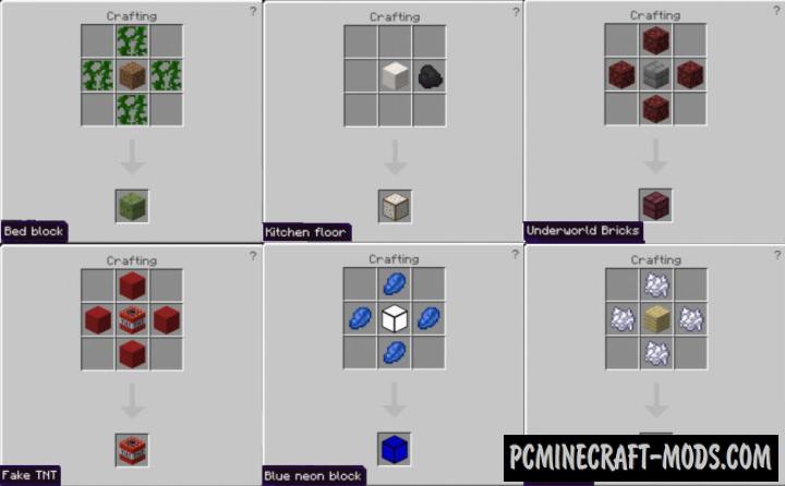 More Blocks Addon For Minecraft PE 1.18.12 iOS/Android