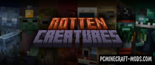 Rotten Creatures - Monsters Mod For Minecraft 1.19.3, 1.15.2, 1.14.4
