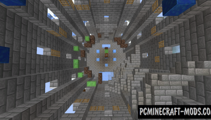 Parkour on Sky Island Map For Minecraft