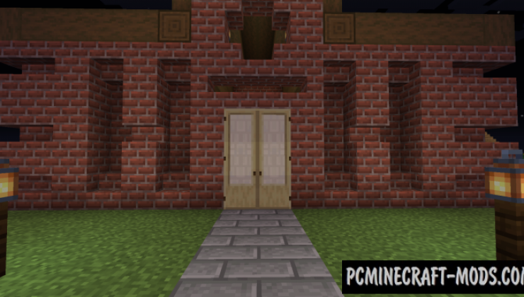 Dramatic Doors - Decor Mod Minecraft 1.20.4, 1.19.4, 1.18, 1.16.5