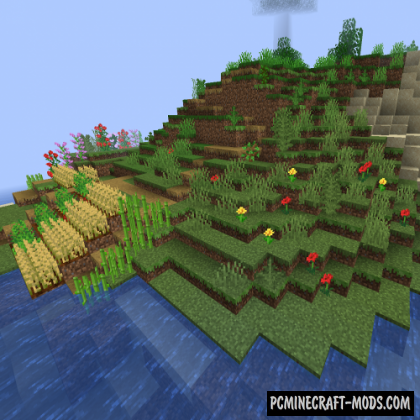 Natural Slabs - New Blocks Mod For Minecraft 1.15.2