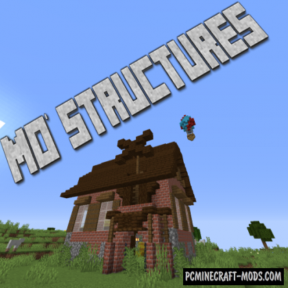 Mo' Structures - Generation, Adventure Mod 1.18.1, 1.17.1, 1.16.5