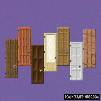 Dramatic Doors - Decor Mod Minecraft 1.20.4, 1.19.4, 1.18, 1.16.5