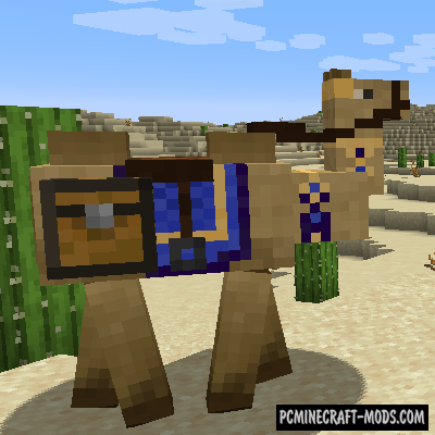 Camels - Creatures Mod For Minecraft 1.16.5, 1.16.4, 1.12.2