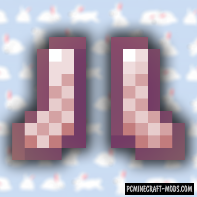 Bunny Boots - Armor Mod For Minecraft 1.16.5, 1.15.2