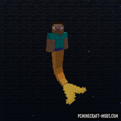 Mermaid Tail - Magic, Armor Mod For Minecraft 1.16.5, 1.16.4