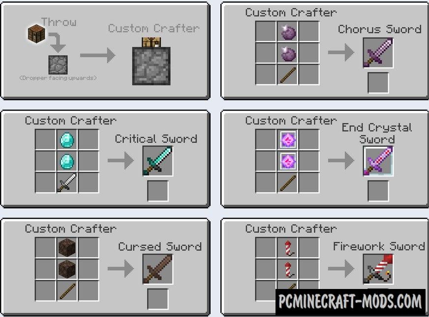 There Is Custom Swords Minecraft Data Pack