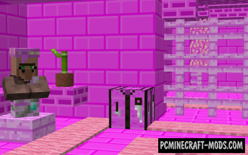 Pink Prison - Escape Map For Minecraft