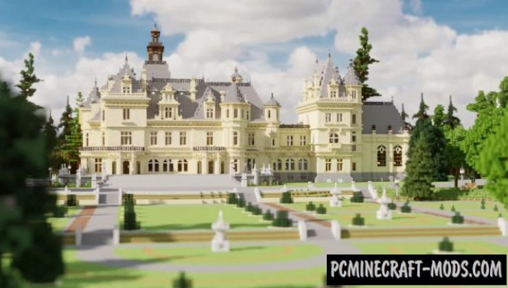 Domaine la Valmirande - Palace Map For MC