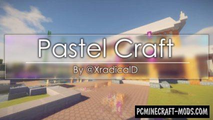 Pastel Craft 16x Texture Pack For Minecraft 1.16.5, 1.16.4, 1.15