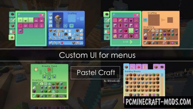 Pastel Craft 16x Texture Pack For Minecraft 1.16.5, 1.16.4, 1.15