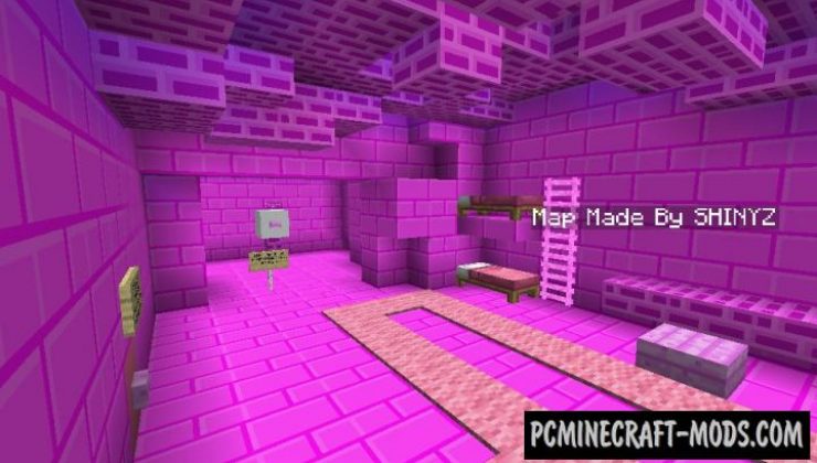 Pink Prison - Escape Map For Minecraft