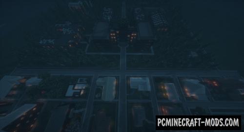 minecraft city map with school 1.12.2