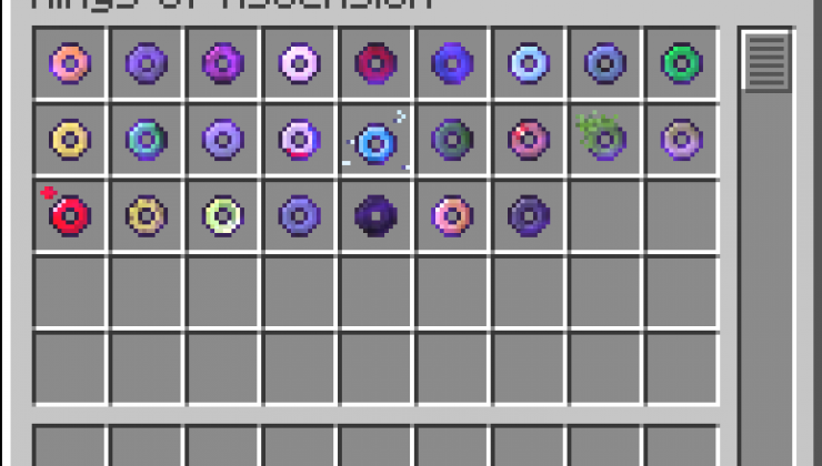 Rings of Ascension - Magic Armor Mod For MC 1.18.1, 1.17.1
