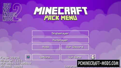 PackMenu - Custom GUI Mod Minecraft 1.20.1, 1.19.2, 1.18.1, 1.16.5