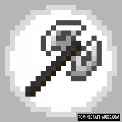 Double Bladed Axe - Weapon Mod For Minecraft 1.16.1, 1.15.2