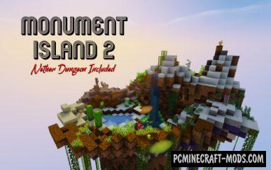 Monument Island 2 - Survival, CTM Map For MC