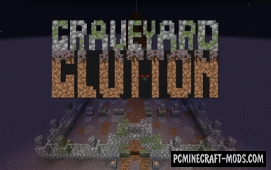 Graveyard Glutton - Minigame Map For Minecraft