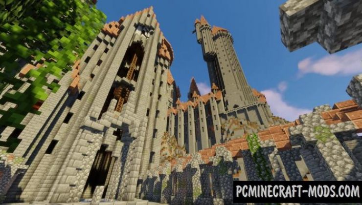 Hogwarts Castle Map For Minecraft