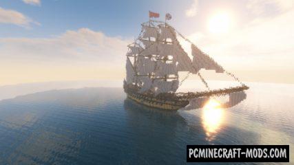 Galeon - Building, Creation Map For Minecraft