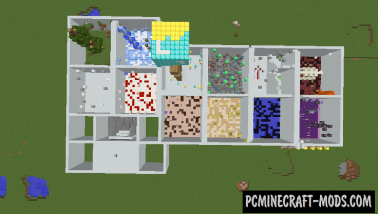 12 Rooms - Parkour Map For Minecraft