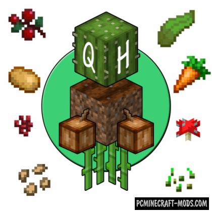 Quick Harvest - Farm Tweak Mod For MC 1.18.1, 1.17.1, 1.16.5